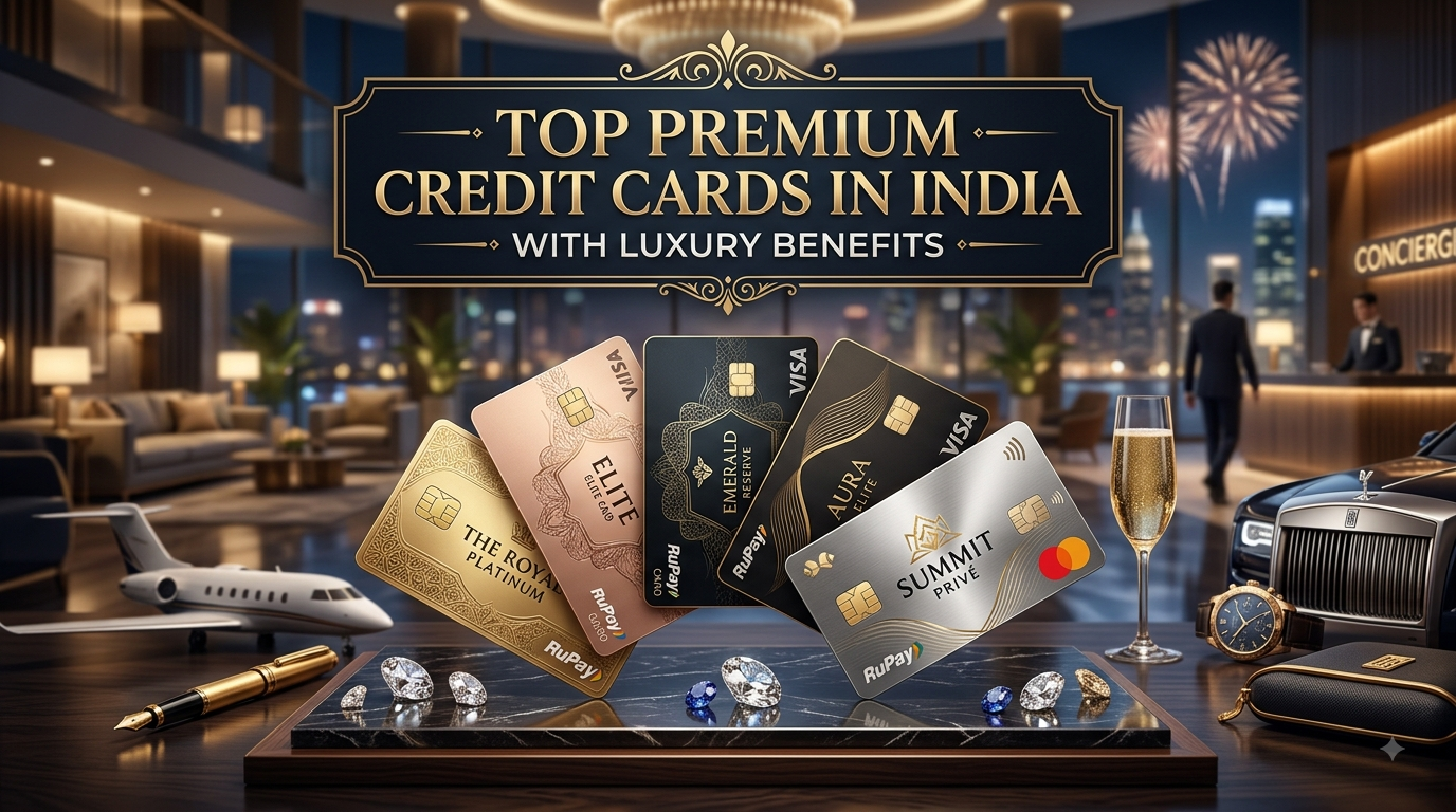 Top Premium Credit Cards in India with Luxury Benefits